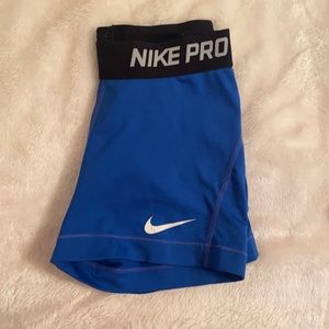 Nike spandex shorts